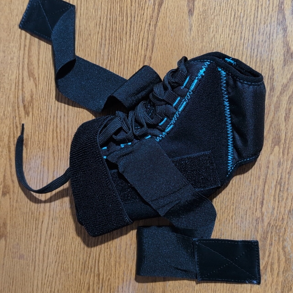 Black Ankle Support Brace